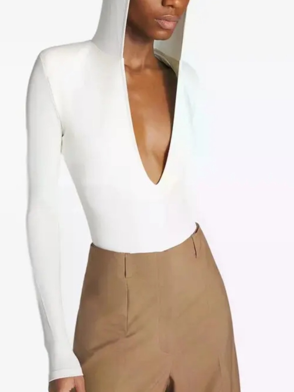 Long Sleeve V-Neck Bodysuit